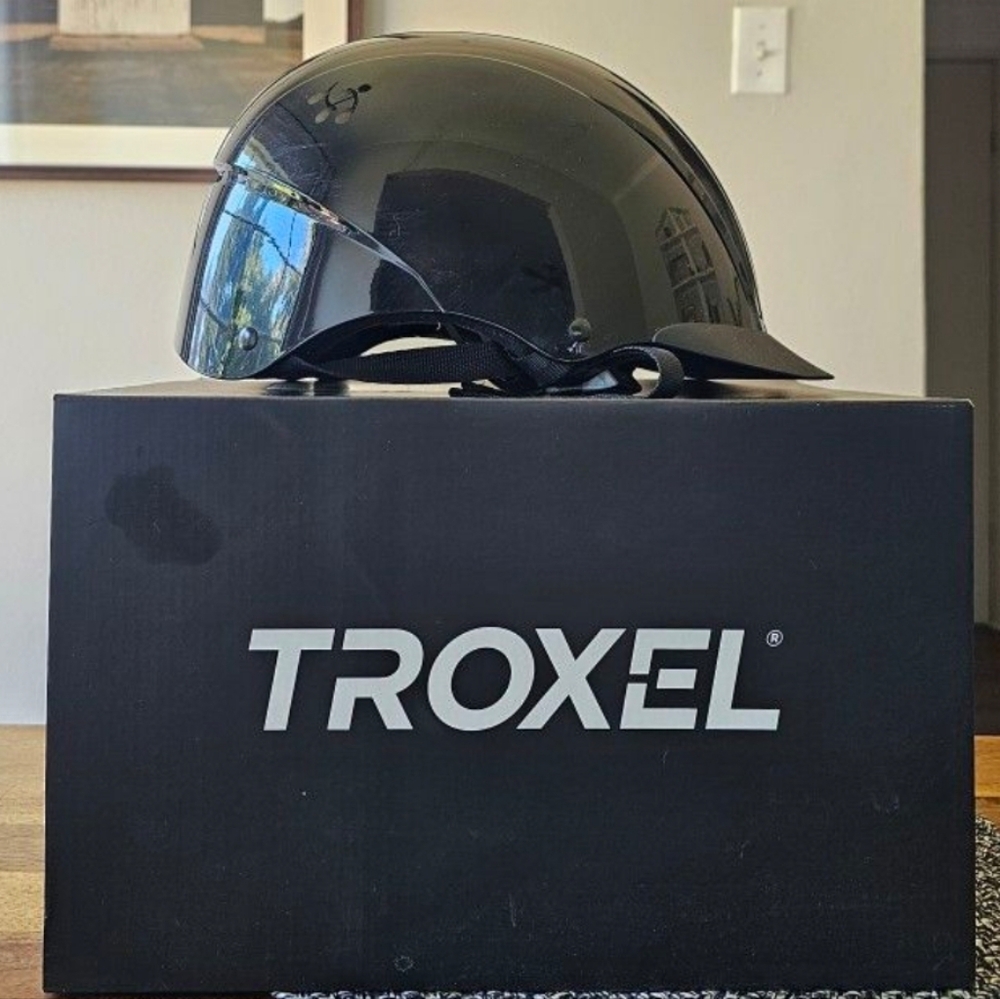 Troxel Black Riding Helmet